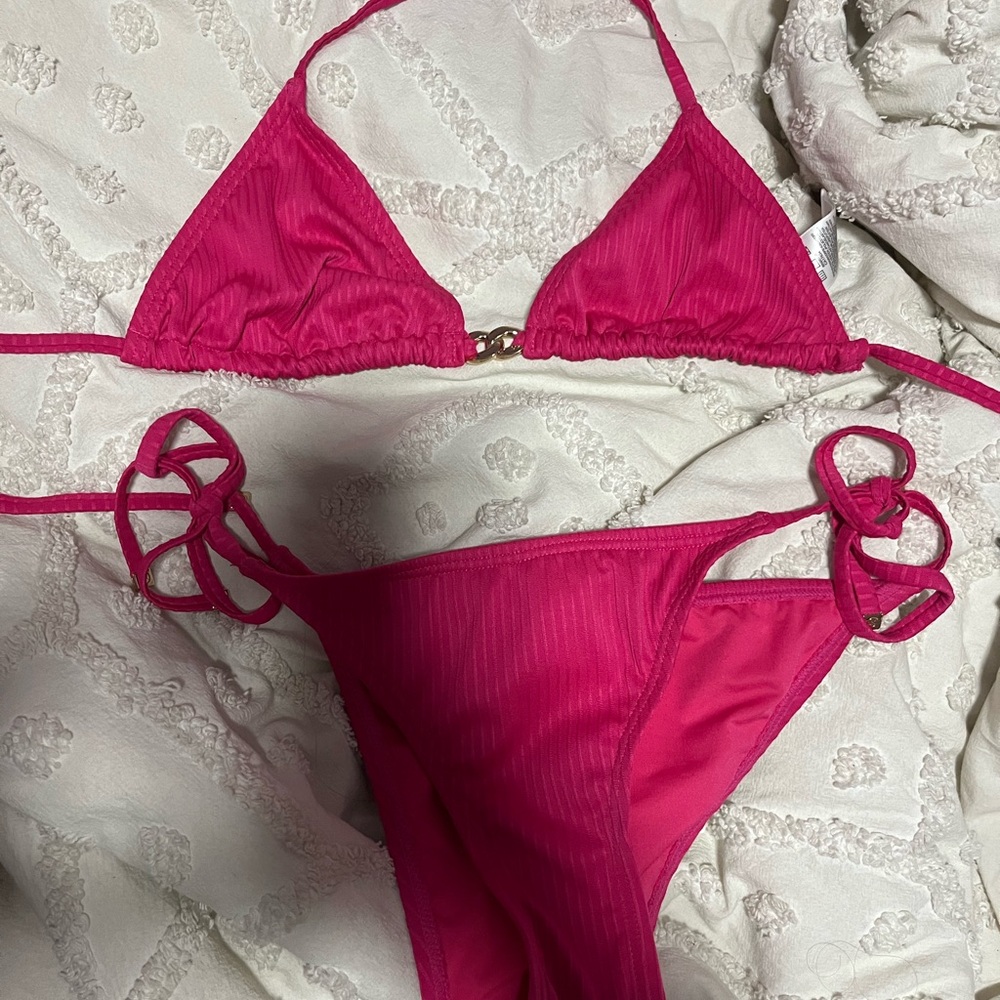 Michael Kors Hot Pink Bikini Bottom
